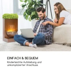 Windflower Gartenbrunnen Pflanzschale 11 W Indoor & Outdoor Verzinkt -Outdoor Grills Verkaufsgeschäft 10034778 de 0003 logo