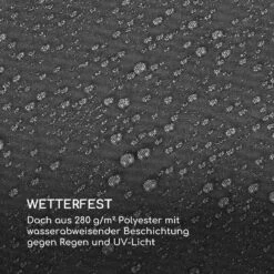 Pantheon RemoteShade Pavillon Motor-Dach 3x3m 280g/m² PE Aluminium -Outdoor Grills Verkaufsgeschäft 10034781 de 0006 logo