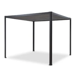 Pantheon RemoteShade Pavillon Motor-Dach 3x3m 280g/m² PE Aluminium