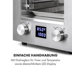 Hannibal Hochtemperaturgrill Indoor 2.200W 850°C Edelstahl Silber -Outdoor Grills Verkaufsgeschäft 10034803 de 0005 logo