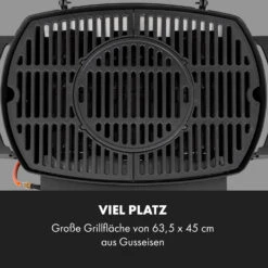 Vanquish Gasgrill 3 Edelstahlbrenner 3 X 3 KW 63,5 X 45 Cm Grillfläche -Outdoor Grills Verkaufsgeschäft 10034805 de 0006 logo