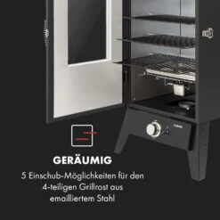 Pasadena Gas-Räuchergrill 2,5 KW Heizleistung 180 °C / 350 °F Max. -Outdoor Grills Verkaufsgeschäft 10034818 de 0005 logo