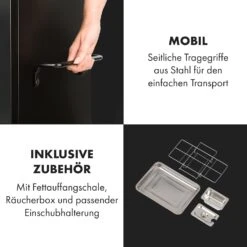 Pasadena Gas-Räuchergrill 2,5 KW Heizleistung 180 °C / 350 °F Max. -Outdoor Grills Verkaufsgeschäft 10034818 de 0009 logo