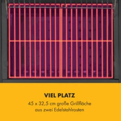 Meat Machine Holzkohlegrill BBQ 45x32,5cm Thermometer Bodenrollen -Outdoor Grills Verkaufsgeschäft 10034819 de 0003 logo