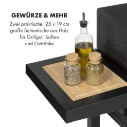Meat Machine Holzkohlegrill BBQ 45x32,5cm Thermometer Bodenrollen -Outdoor Grills Verkaufsgeschäft 10034819 de 0005 logo