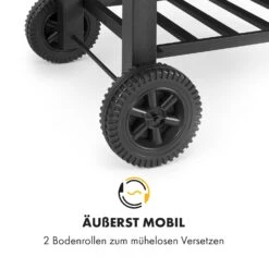 Meat Machine Holzkohlegrill BBQ 45x32,5cm Thermometer Bodenrollen -Outdoor Grills Verkaufsgeschäft 10034819 de 0007 logo