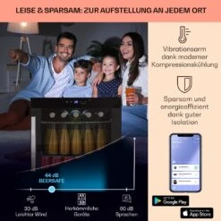 Coachella 50 Weinkühlschrank 47 Liter WiFi-Funktion Hintergrundbeleuchtung Edelstahl -Outdoor Grills Verkaufsgeschäft 10034822 de 0003 logo