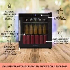 Coachella 50 Weinkühlschrank 47 Liter WiFi-Funktion Hintergrundbeleuchtung Edelstahl -Outdoor Grills Verkaufsgeschäft 10034822 de 0005 logo