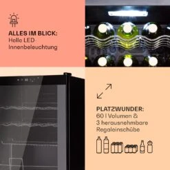 Coachella 60 Kühlschrank 60 Liter WiFi-Funktion Hintergrundbeleuchtung -Outdoor Grills Verkaufsgeschäft 10034823 de 0004 usp