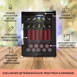 Coachella 60 Kühlschrank 60 Liter WiFi-Funktion Hintergrundbeleuchtung -Outdoor Grills Verkaufsgeschäft 10034823 de 0005 usp