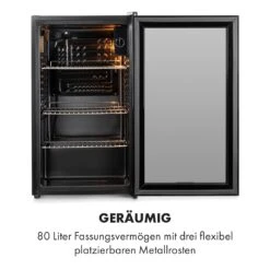 Beersafe XXL Onyx Kühlschrank 80 Liter 3 Böden Panoramaglastür -Outdoor Grills Verkaufsgeschäft 10034848 de 0004 logo