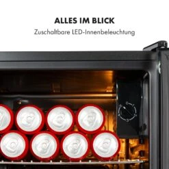 Beersafe XXL Onyx Kühlschrank 80 Liter 3 Böden Panoramaglastür -Outdoor Grills Verkaufsgeschäft 10034848 de 0006 logo