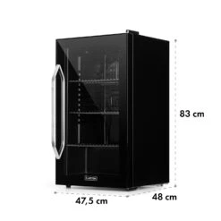 Beersafe XXL Onyx Kühlschrank 80 Liter 3 Böden Panoramaglastür -Outdoor Grills Verkaufsgeschäft 10034848 yy 0009 logo