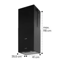 Structura Inselabzugshaube Abluft 641 M³/h Max. LED-Licht Edelstahl -Outdoor Grills Verkaufsgeschäft 10034850 yy 0011 dimensions