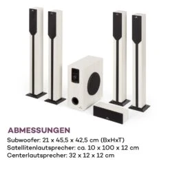 Areal Elegance 5.1-Kanal-Surround-System 190W RMS BT USB SD AUX Fernbedienung -Outdoor Grills Verkaufsgeschäft 10034855 de 0009 logo