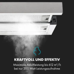 Viola Dunstabzugshaube Edelstahl 59,6 Cm 612m³/h EEK A Silber -Outdoor Grills Verkaufsgeschäft 10034862 de 0004 logo