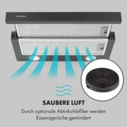 Viola Dunstabzugshaube Edelstahl 59,6 Cm 612m³/h EEK A Schwarz -Outdoor Grills Verkaufsgeschäft 10034863 de 0007 logo