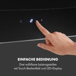 Antonia Dunstabzugshaube Kopffrei 60cm 350m³/h Touch-Bedienfeld Glas -Outdoor Grills Verkaufsgeschäft 10034866 de 0006 logo