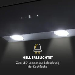 Antonia Dunstabzugshaube Kopffrei 60cm 350m³/h Touch-Bedienfeld Glas -Outdoor Grills Verkaufsgeschäft 10034866 de 0007 logo