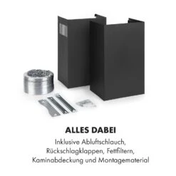 Antonia Dunstabzugshaube Kopffrei 60cm 350m³/h Touch-Bedienfeld Glas -Outdoor Grills Verkaufsgeschäft 10034866 de 0009 logo