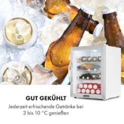 Beersafe XL Crystal White Kühlschrank 60 Liter 4 Böden Panoramaglastür Edelstahl -Outdoor Grills Verkaufsgeschäft 10034892 de 0005 logo