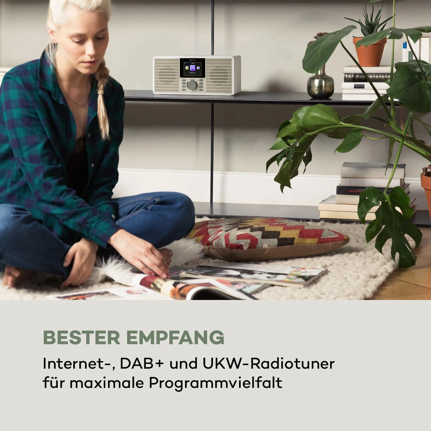 IR-260 Internetradio WLAN USB AUX UPnP 2.8" HCC-Display Fernbedienung 2 IR-260 Internetradio WLAN USB AUX UPnP 2.8" HCC-Display Fernbedienung – Bild 2