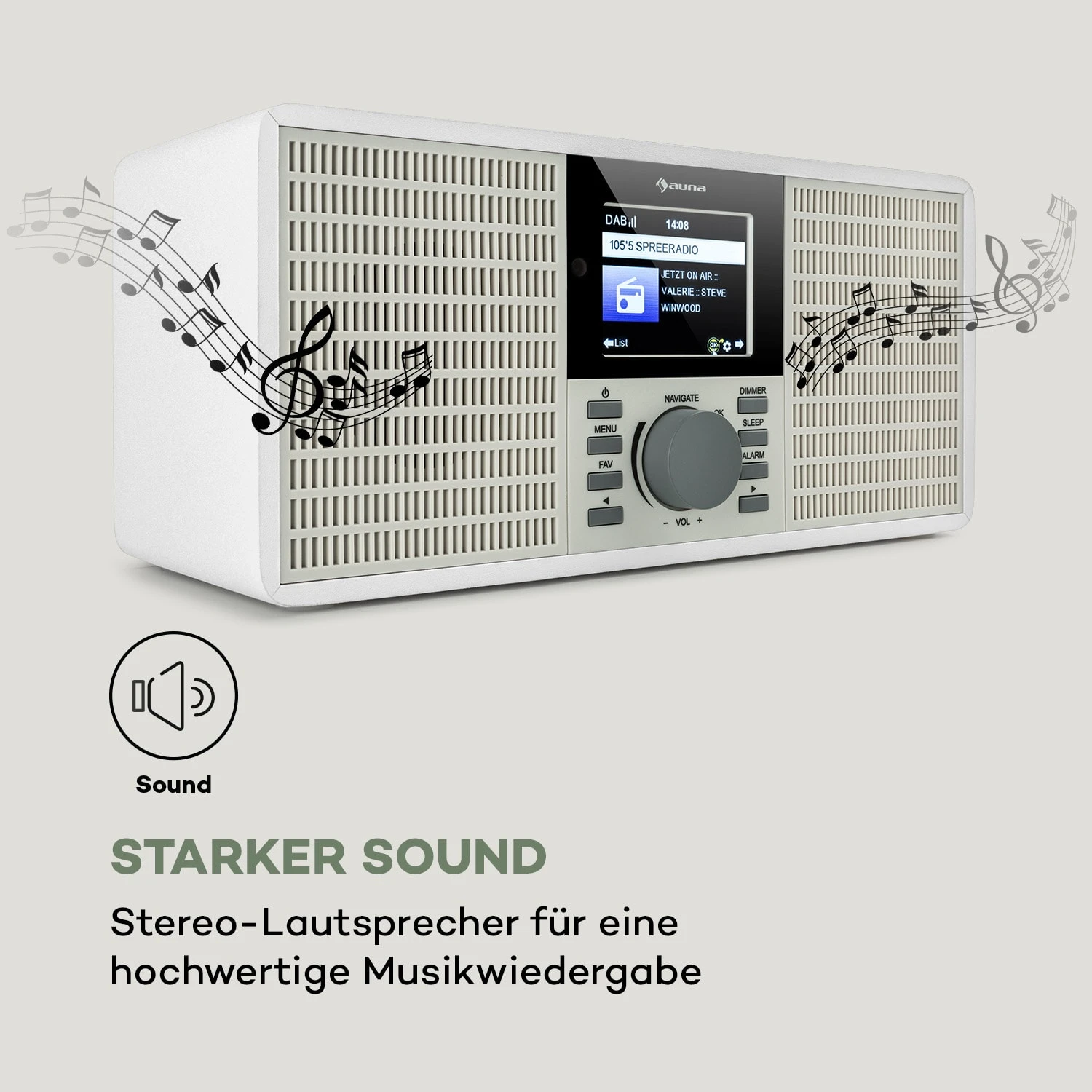 IR-260 Internetradio WLAN USB AUX UPnP 2.8" HCC-Display Fernbedienung 7 IR-260 Internetradio WLAN USB AUX UPnP 2.8" HCC-Display Fernbedienung – Bild 7