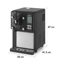 Sweet Sundae Eiscrememaschine Kompressor 1,5l Edelstahl Schwarz -Outdoor Grills Verkaufsgeschäft 10034911 yy 0010 logo Klarstein Sahnehaeubchen Eiscrememaschine schwarz