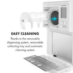 Sweet Sundae Eiscrememaschine Kompressor 1,5l Edelstahl Weiß -Outdoor Grills Verkaufsgeschäft 10034912 uk 0008 logo Klarstein Sahnehaeubchen Eiscrememaschine weiss