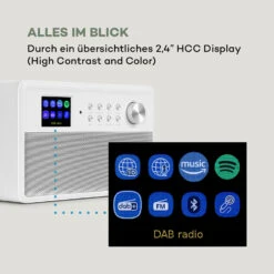 Connect Link Smart Radio IR/DAB+/UKW Spotify BT 2,4" HCC Display Weiß 16 Connect Link Smart Radio IR/DAB+/UKW Spotify BT 2,4" HCC Display Weiß -Outdoor Grills Verkaufsgeschäft 10034922 de 0007 logo