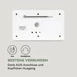 Connect Link Smart Radio IR/DAB+/UKW Spotify BT 2,4" HCC Display Weiß 17 Connect Link Smart Radio IR/DAB+/UKW Spotify BT 2,4" HCC Display Weiß -Outdoor Grills Verkaufsgeschäft 10034922 de 0008 logo
