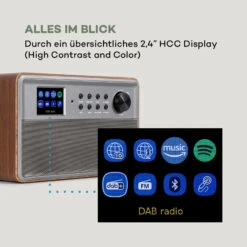 Connect Link Smart Radio IR/DAB+/UKW Spotify BT 2,4" HCC Display -Outdoor Grills Verkaufsgeschäft 10034923 de 0007 logo