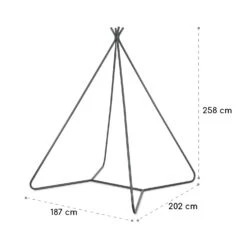 Ischia Rahmen 187 X 258 X 202 Cm (BxHxT) Stahl Grau -Outdoor Grills Verkaufsgeschäft 10034958 yy 0007 logo blumfeldt Ischia Rahmen grau