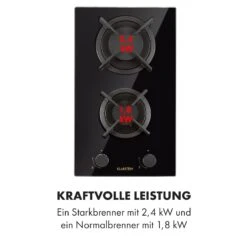 Goldflame Domino Gaskochfeld 2-flammig Messing-Brenner Glaskeramik -Outdoor Grills Verkaufsgeschäft 10034971 de 0006 logo