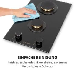 Goldflame Domino Gaskochfeld 2-flammig Messing-Brenner Glaskeramik -Outdoor Grills Verkaufsgeschäft 10034971 de 0008 logo