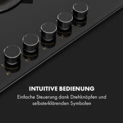 Goldflame 5 Gaskochfeld 5-flammig Messing-Brenner Glaskeramik Schwarz -Outdoor Grills Verkaufsgeschäft 10034973 de 0004 logo