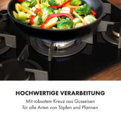 Goldflame 5 Gaskochfeld 5-flammig Messing-Brenner Glaskeramik Schwarz -Outdoor Grills Verkaufsgeschäft 10034973 de 0007 logo