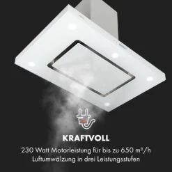 Valeria Inselhaube 90cm 650m³/h Touch EEC A LED Glas Edelstahl -Outdoor Grills Verkaufsgeschäft 10034974 de 0006 logo