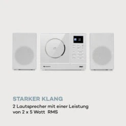 Connect Vertical Internetradio 2x5 Watt RMS CD IR/UKW/DAB+ Spotify BT -Outdoor Grills Verkaufsgeschäft 10034997 de 0003 logo