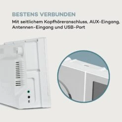 Connect Vertical Internetradio 2x5 Watt RMS CD IR/UKW/DAB+ Spotify BT -Outdoor Grills Verkaufsgeschäft 10034997 de 0008 logo