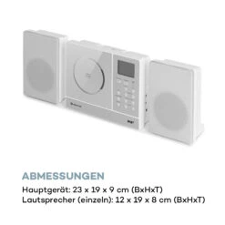 Connect Vertical Internetradio 2x5 Watt RMS CD IR/UKW/DAB+ Spotify BT -Outdoor Grills Verkaufsgeschäft 10034997 de 0009 logo
