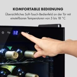 Shiraz 28 Uno Weinkühlschrank 74l 28Fl Touch-Bedienfeld 5-18°C -Outdoor Grills Verkaufsgeschäft 10035029 de 0004 logo