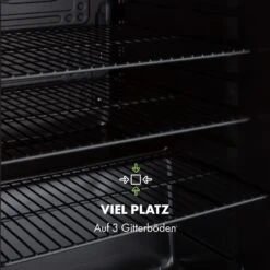 PopLife Getränkekühler Kühlschrank 70 Liter 0-10 °C Retro-Design LED -Outdoor Grills Verkaufsgeschäft 10035178 de 0007 logo