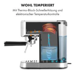 Futura Espressomaker 20 Bar 1450 Watt 20 Bar Wassertank: 1,25 Liter Rostfreier Edelstahl -Outdoor Grills Verkaufsgeschäft 10035183 de 0003 logo