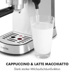 Futura Espressomaker 20 Bar 1450 Watt 20 Bar Wassertank: 1,25 Liter Rostfreier Edelstahl -Outdoor Grills Verkaufsgeschäft 10035183 de 0007 logo