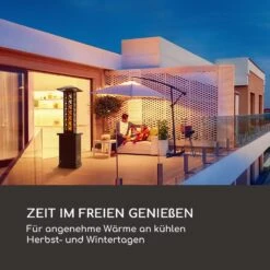 Heat Hunter Pellet-Terrassenheizer 12,2 KW Mobil Edelstahl -Outdoor Grills Verkaufsgeschäft 10035216 de 0008 logo