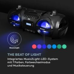 Soundblaster DAB Boombox Bluetooth CD/MP3/USB/AUX DAB+/UKW LED 50Wmax. 12 Soundblaster DAB Boombox Bluetooth CD/MP3/USB/AUX DAB+/UKW LED 50Wmax. -Outdoor Grills Verkaufsgeschäft 10035222 de 0004 logo