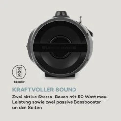 Soundblaster DAB Boombox Bluetooth CD/MP3/USB/AUX DAB+/UKW LED 50Wmax. 14 Soundblaster DAB Boombox Bluetooth CD/MP3/USB/AUX DAB+/UKW LED 50Wmax. -Outdoor Grills Verkaufsgeschäft 10035222 de 0006 logo