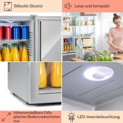 Brooklyn 32 Mini-Kühlschrank Glastür LED Ablage -Outdoor Grills Verkaufsgeschäft 10035226 DE 0005 usp