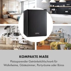 Klarstein Happy Hour Minibar 40L 5-15°C 23 DB LED-Licht -Outdoor Grills Verkaufsgeschäft 10035247 de 0003 logo